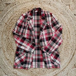Vintage Jaclyn Smith Plaid Blazer/Coat
